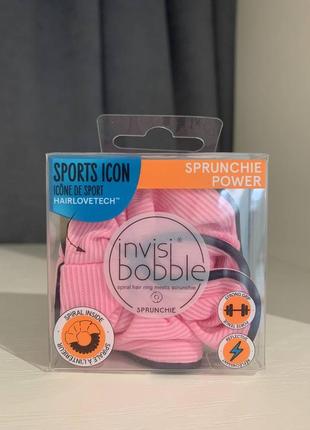 Резинка для волосся рожева invisibobble sprunchie power sports icon pink mantra2 фото