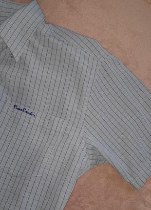 Оригинальная мужская рубашка премиум качества pierre cardin3 фото