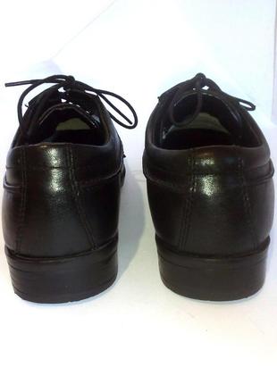 🌟 кожаные школьные туфли для мальчика от бренда senator, р.36 код w36027 фото