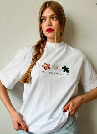 Футболка українського бренду "квіти у волоссі"