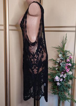 Sexi эксклюзивное пляжное платье накидка flamant rose5 фото