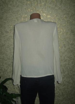 Стильная блузка со шнуровкой h&m5 фото