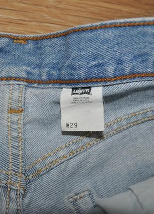 Джинсовые шорты от levis6 фото