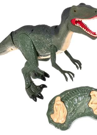 Динозавр тиранозавр на радиоуправлении со звуковыми и световыми эффектами rs6124