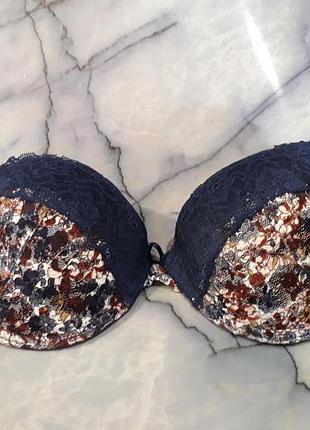 Underwear бюстгальтер  поролон косточки кружево  р.75 с
