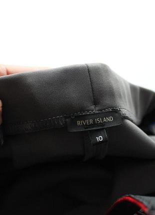 Классная юбка карандаш серая с лмпасами м 104 фото