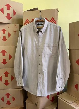 Мужская треккинговая рубашка, рубашка из модала columbia modal shirt1 фото