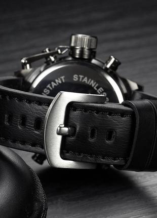 Електронні чоловічі годинники з підсвічуванням amst 3003. армійські водонепроникні годинни...