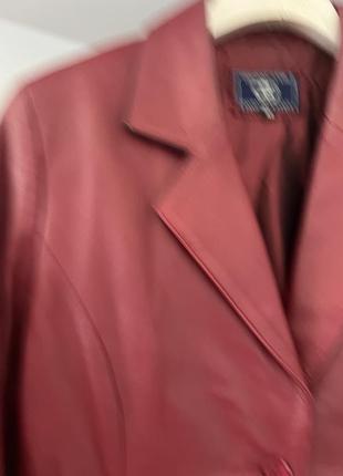 Кожаный пиджак жакет asos4 фото