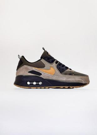 Чоловічі кросівки коричневі nike air max 90 surplus