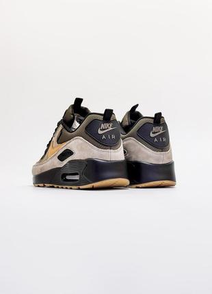 Мужские кроссовки коричневые nike air max 90 surplus4 фото