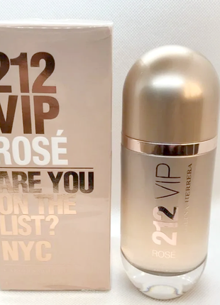 Carolina herrera 212 vip rose💥оригінал 3 мл розпив аромату затест