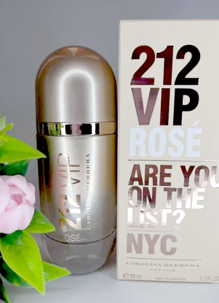 Carolina herrera 212 vip rose💥оригинал 3 мл распив аромата затест2 фото