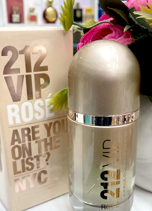 Carolina herrera 212 vip rose💥оригинал 3 мл распив аромата затест5 фото