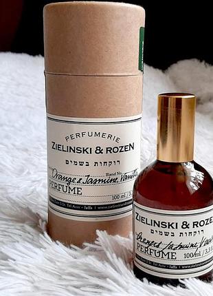 Zielinski & rozen orange & jasmine,vanilla💥оригінал 2 мл розпив аромату затест