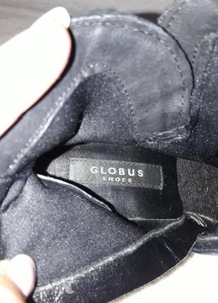 Кожаные ботинки на танкетке фирмы globus shoes p. 362 фото