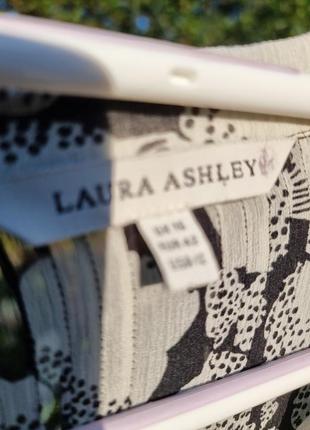 Легка шовкова блуза laura ashley квітковий принт2 фото