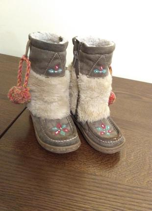 Чобітки зимові/ зимние сапоги/ ботинки3 фото