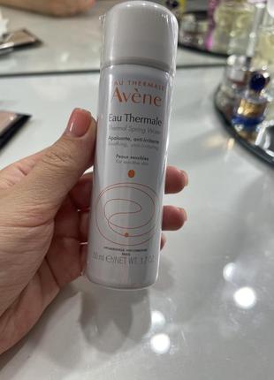 Термальная вода в спрее avène eau thermale 50 мл