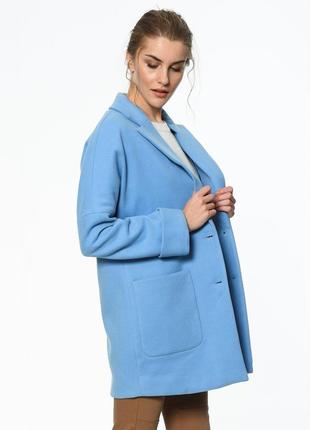 Стильное голубое пальто vero moda2 фото