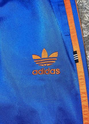 Спортивные винтажные брюки adidas original, оригинал, размер s6 фото