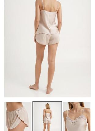 Шовкова піжама, розмір м3 фото