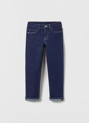 Прямі джинси zara straight