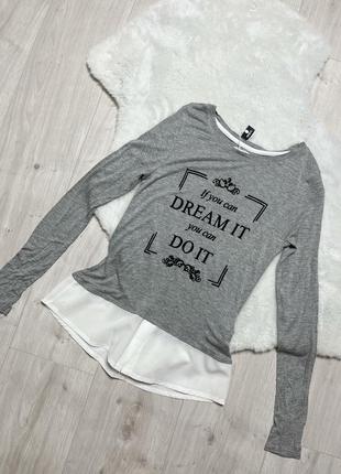 Лонгслив bershka