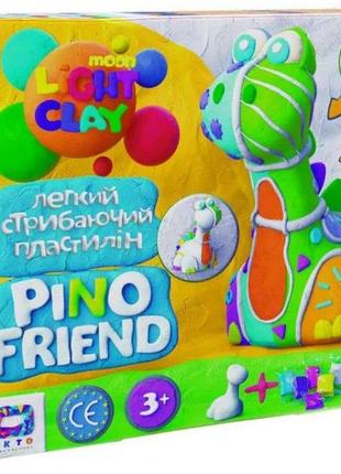 Набір легкого стрибаючого пластиліну тм moon light clay pino friend бард