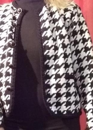 Женский пиджак кофта жакет блейзер 46 размер3 фото
