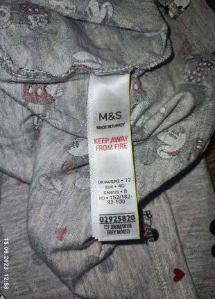 Ночнушка ночная рубашка от m&amp;s Микки маус 46 размер4 фото