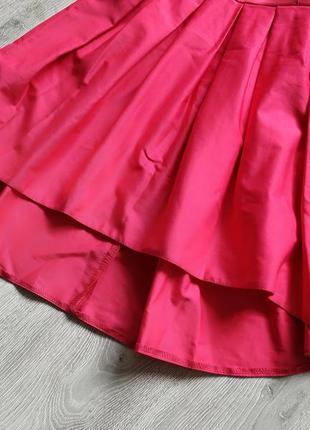 Розовое barbie платье с открытыми плечами / платье барби / розовое платье3 фото