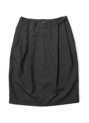 Giorgio armani vintage Основа grey skirt женская юбка
