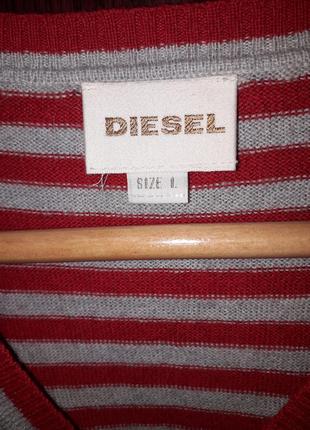 Жилетка в'язана шерсть diesel оригінал2 фото