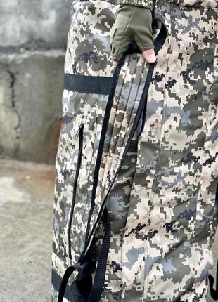 Рюкзак баул тактический большой армейский военный мужской tera пиксель камуфляж сумка тактическая5 фото