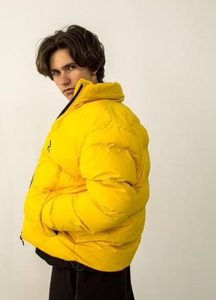 Куртка чоловіча демісезонна до 0 °c holla весняна осінка жовта пуховик чоловіча весна осінь