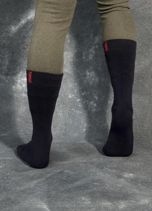 Термоноски чоловічі чоловічі набір 12 пар therm до -30*с | термо шкарпетки армійські військові демісезонні зимові8 фото