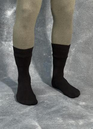 Термоноски чоловічі чоловічі набір 12 пар therm до -30*с | термо шкарпетки армійські військові демісезонні зимові9 фото