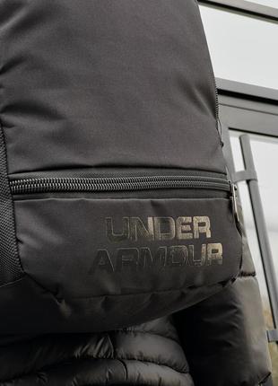 Рюкзак  городской спортивный мужской женский under armour черный портфель сумка андер армор8 фото