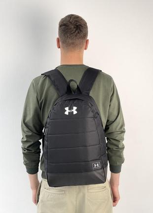 Рюкзак городской спортивный мужской женский under armour черный  портфель повседневный андер армор сумка2 фото