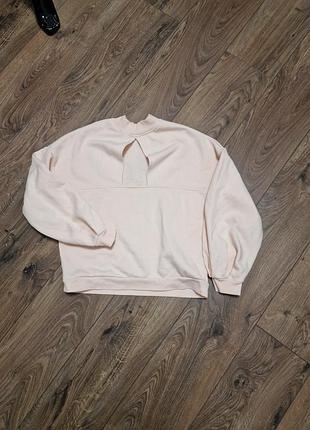 Худи , свитшот с вырезом на груди