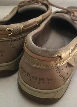 Sperry топсайдера кожа4 фото