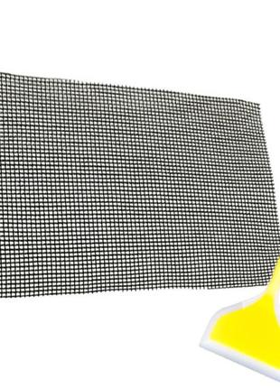 Набір антипригарний килимок-сітка для bbq і гриля і лопатка з антипригарним покриттям жовта (n-1202)