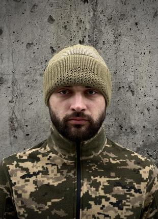 Балаклава шапка тактическая зимняя мужская tera пиксель олива  шапка хомут армейская военная10 фото