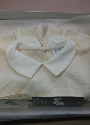 Костюмчик наряд одежда для новорожденного для крещения крестин италия merinо wооl5 фото