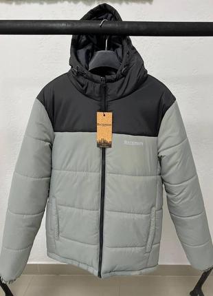 Чоловіча куртка зимова тепла коротка generation до -20*с сіра | пуховик чоловічий зимовий2 фото