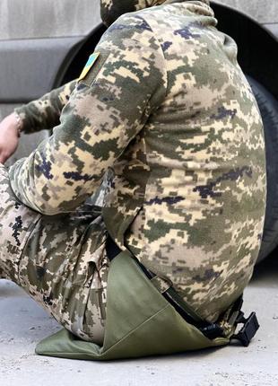 Каремат-сидушка тактична військова армійська tera хакі сидіння10 фото
