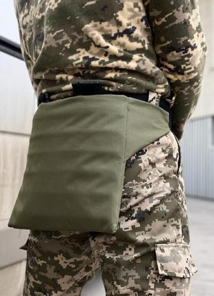 Каремат-сидушка тактична військова армійська tera хакі сидіння7 фото