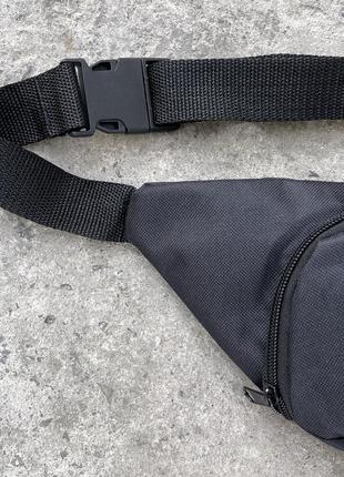 Бананка поясная adidas мужская женская черная  сумка адидас  сумка через плечо спортивная4 фото