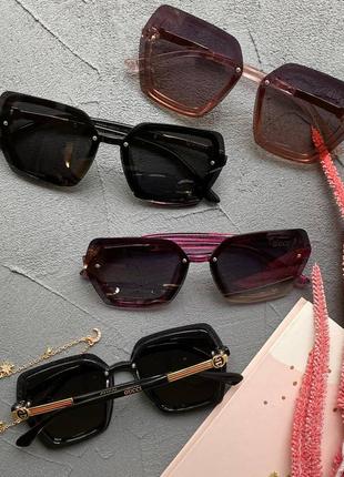 Солнцезащитные очки женские "v" очки женские от солнца квадратные прямоугольные10 фото